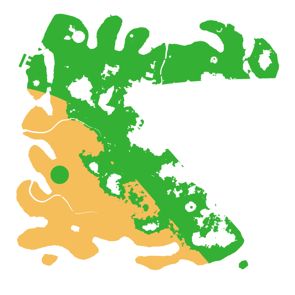 Biome Rust Map: Procedural Map, Size: 4250, Seed: 396600060