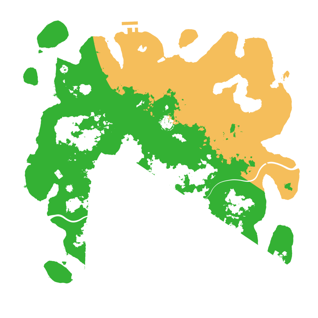 Biome Rust Map: Procedural Map, Size: 4000, Seed: 123150073
