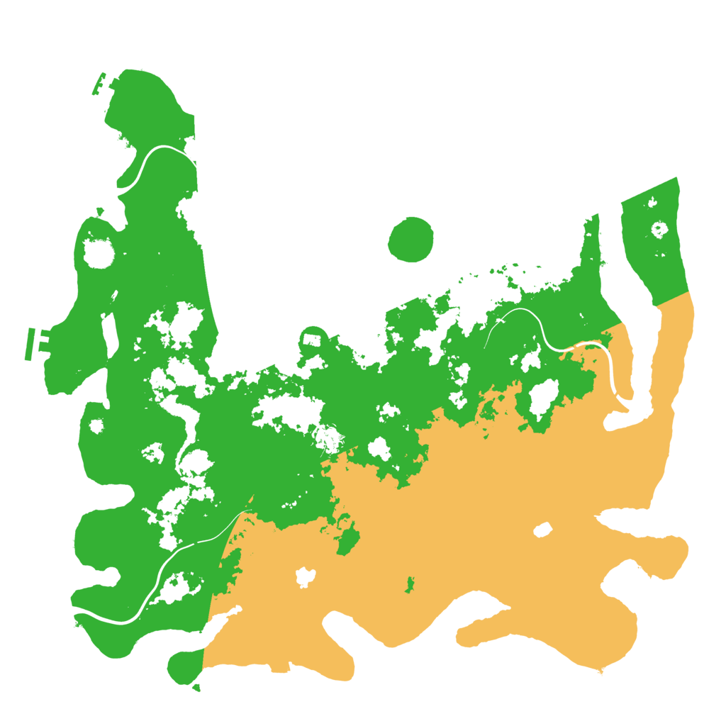 Biome Rust Map: Procedural Map, Size: 4500, Seed: 1708288546