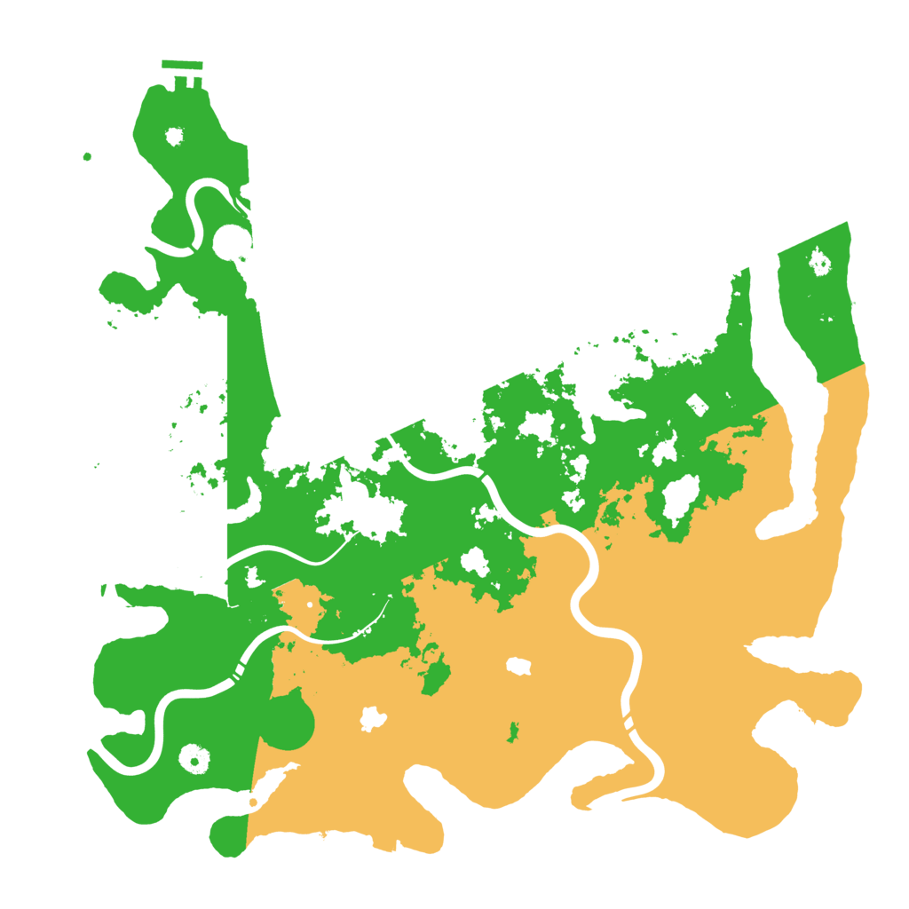 Biome Rust Map: Procedural Map, Size: 4500, Seed: 1708288546