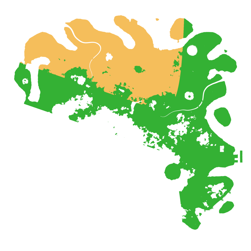 Biome Rust Map: Procedural Map, Size: 4250, Seed: 689777