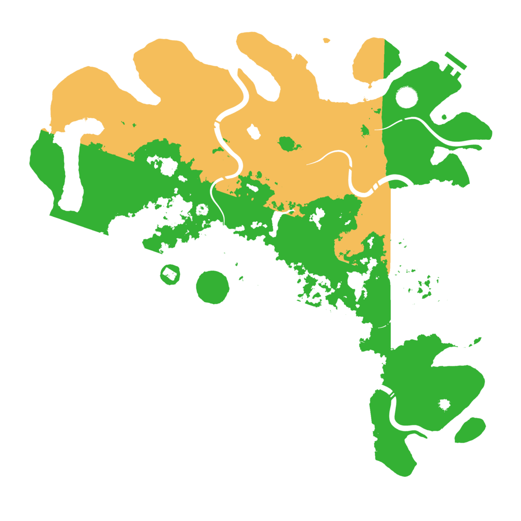 Biome Rust Map: Procedural Map, Size: 4250, Seed: 689777