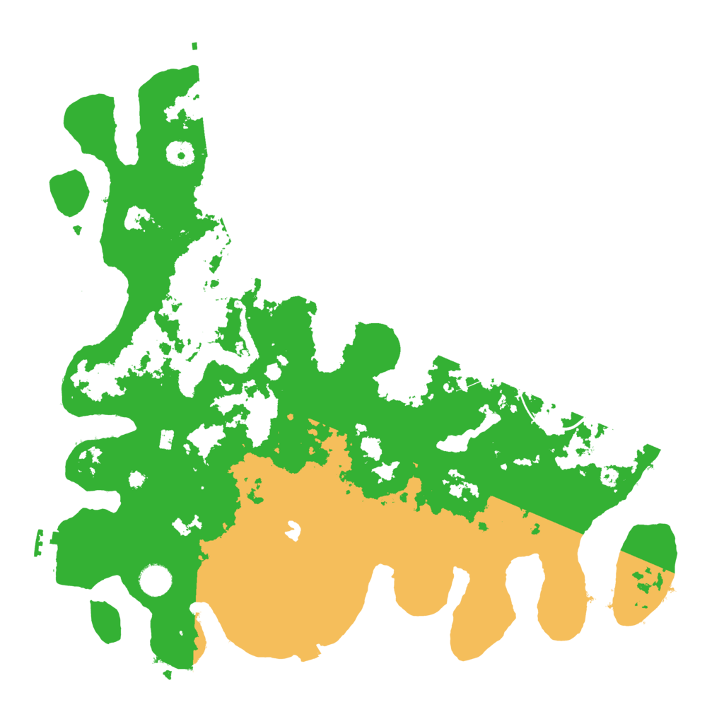 Biome Rust Map: Procedural Map, Size: 4000, Seed: 36819476