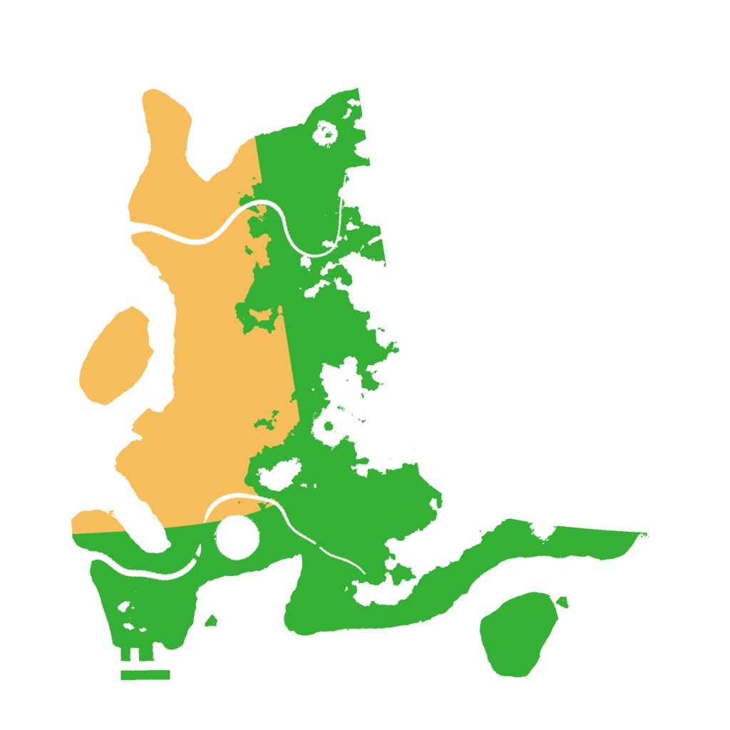 Biome Rust Map: Procedural Map, Size: 3000, Seed: 99110724