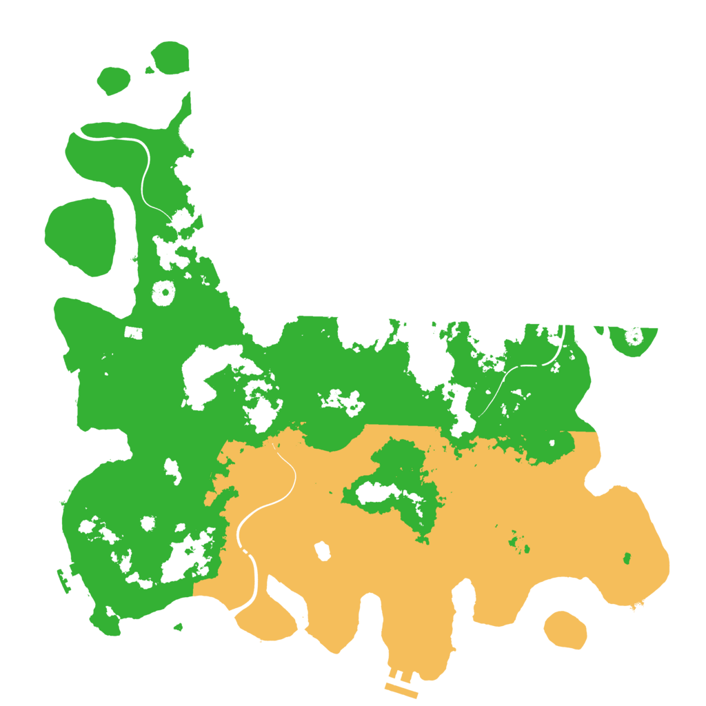 Biome Rust Map: Procedural Map, Size: 4250, Seed: 1499687880