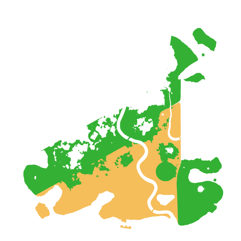 Biome Rust Map: Procedural Map, Size: 3300, Seed: 323