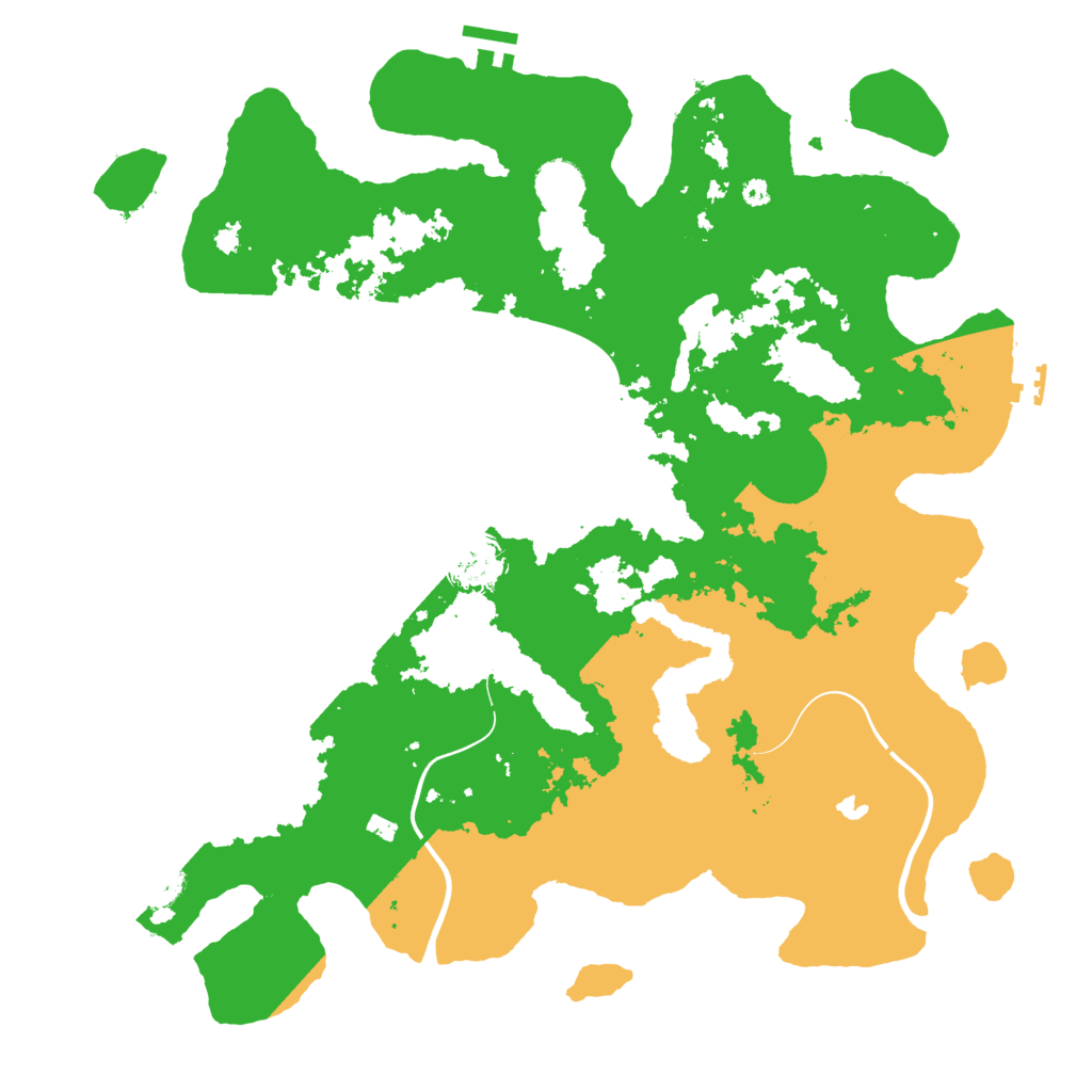 Biome Rust Map: Procedural Map, Size: 4000, Seed: 170484977