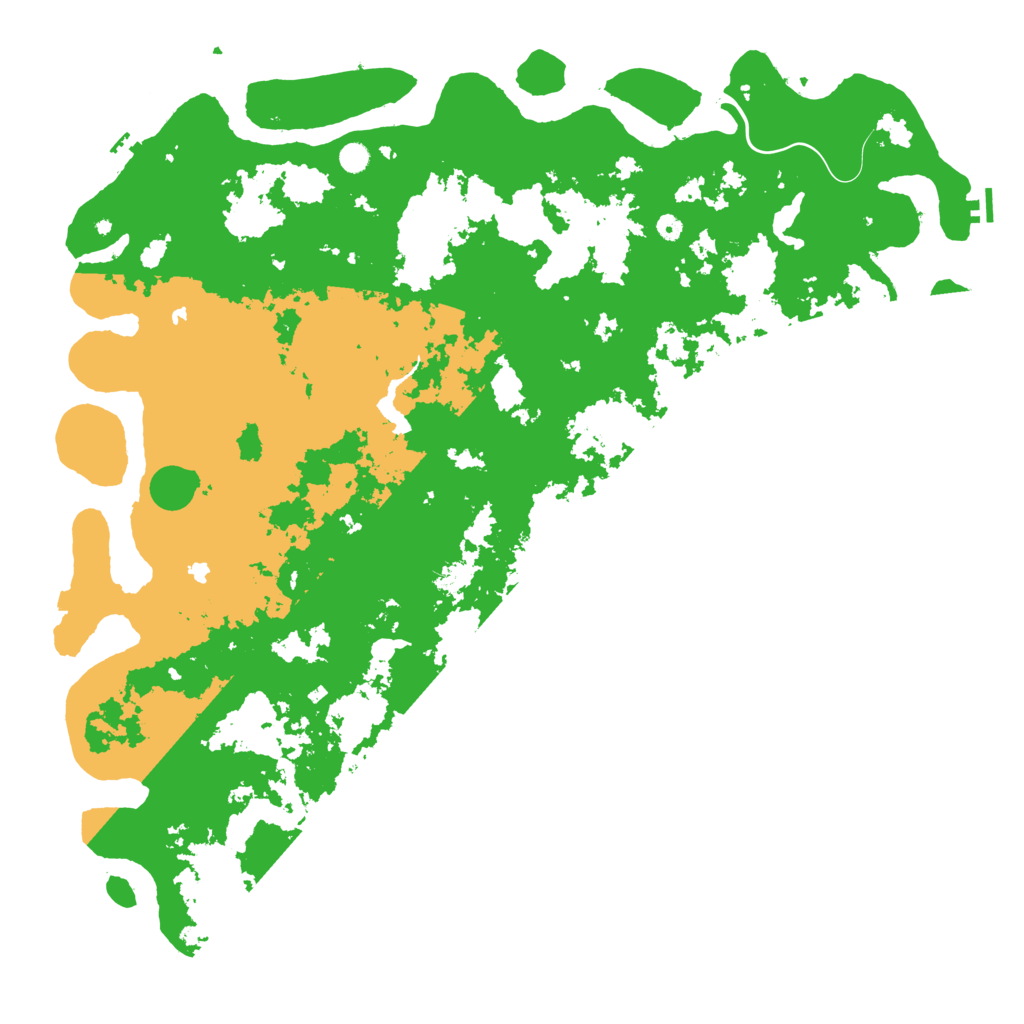 Biome Rust Map: Procedural Map, Size: 6000, Seed: 1059000626