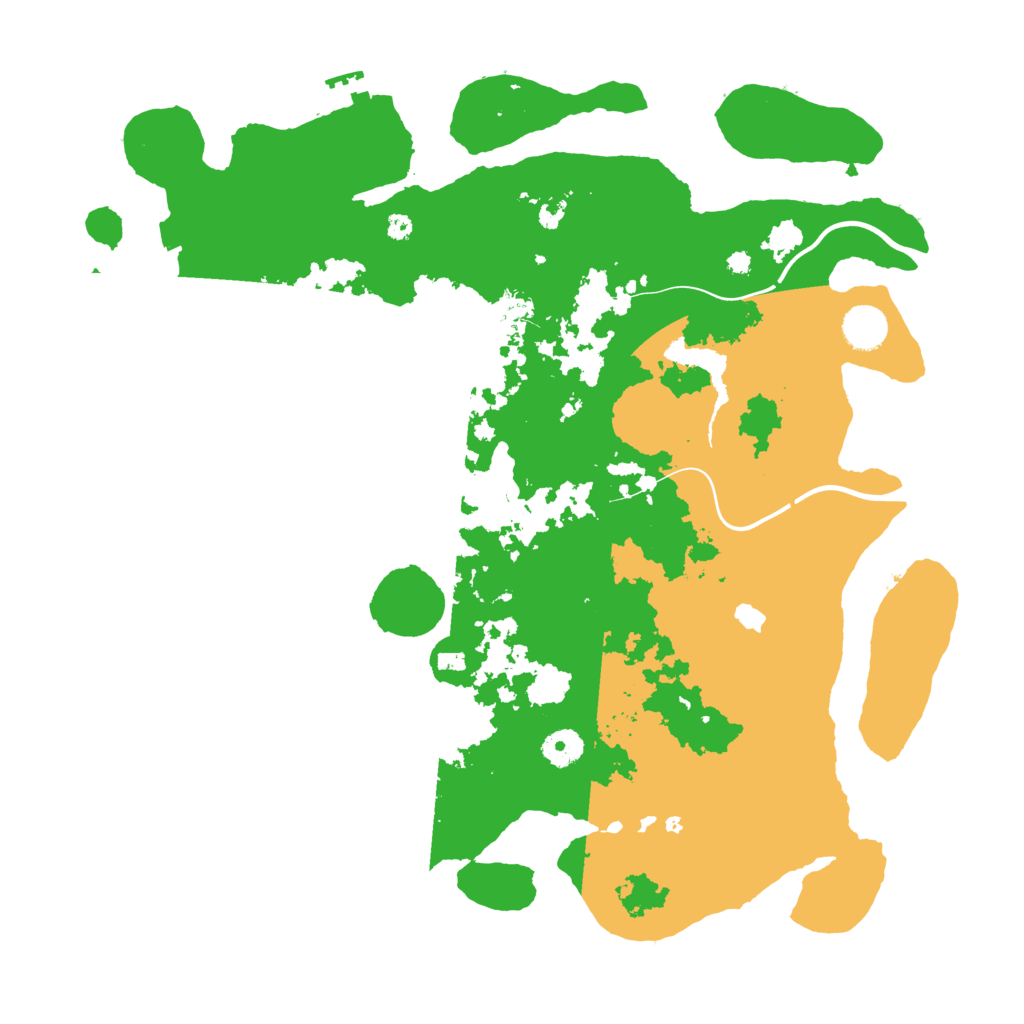 Biome Rust Map: Procedural Map, Size: 4000, Seed: 792585271