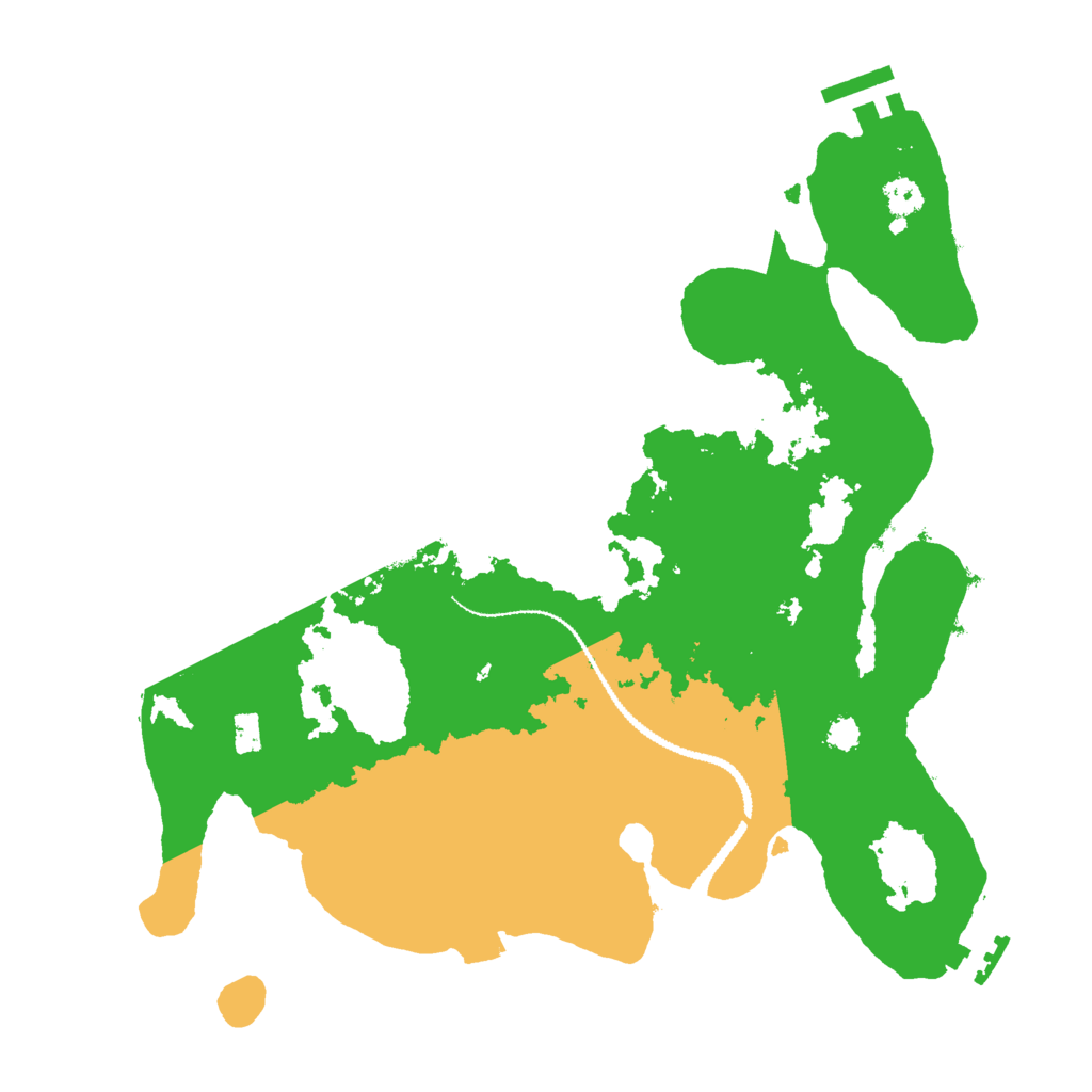 Biome Rust Map: Procedural Map, Size: 3000, Seed: 1362637703