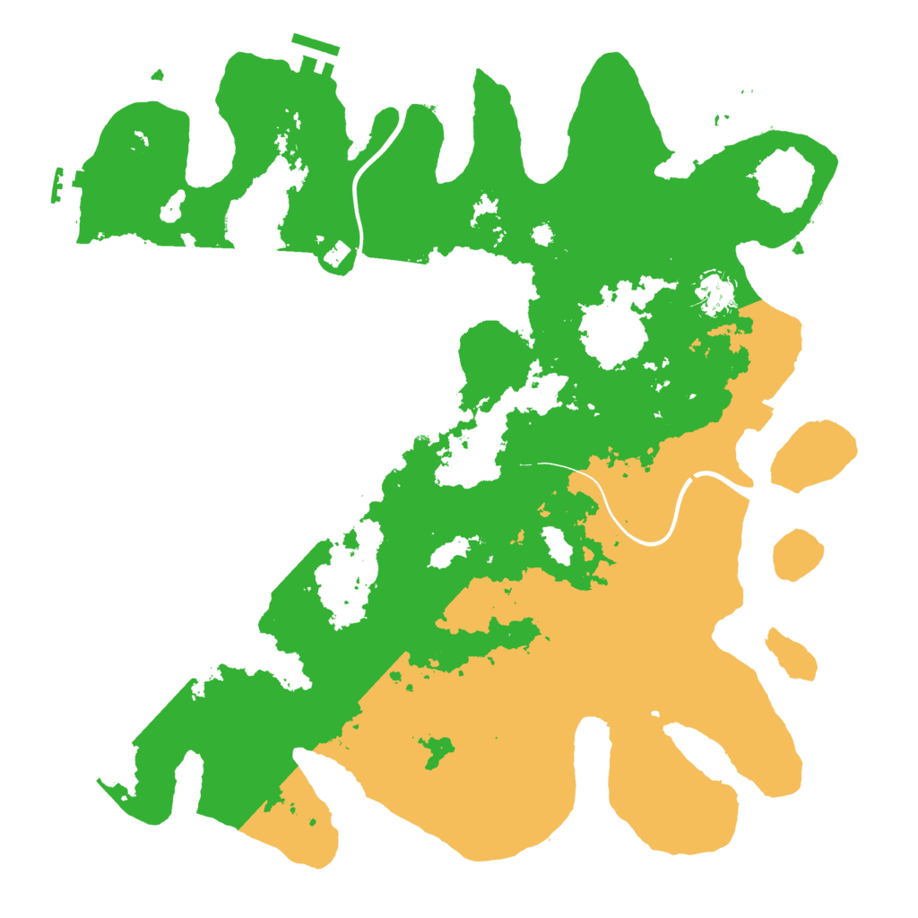 Biome Rust Map: Procedural Map, Size: 3850, Seed: 1644882337