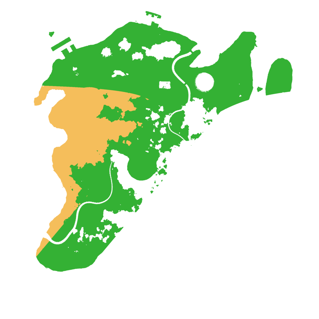 Biome Rust Map: Procedural Map, Size: 3000, Seed: 1114700059