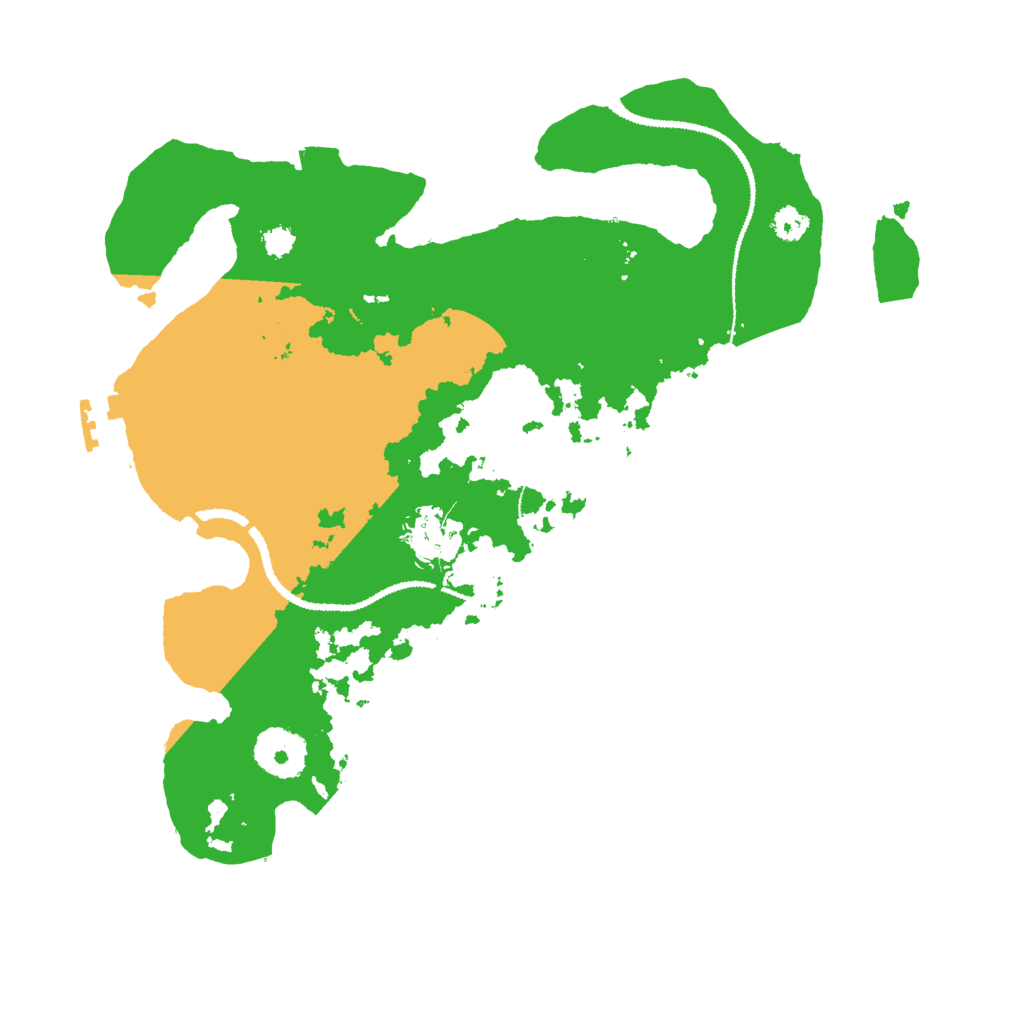 Biome Rust Map: Procedural Map, Size: 3000, Seed: 1059000626