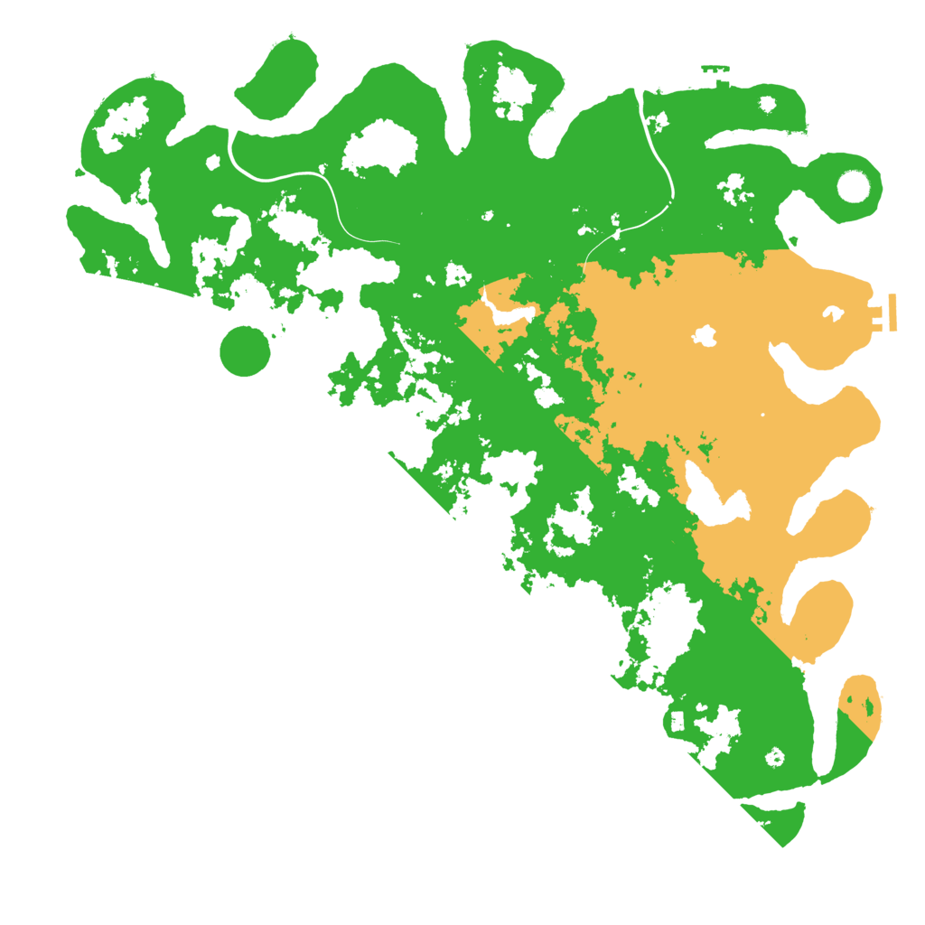 Biome Rust Map: Procedural Map, Size: 5000, Seed: 1956624013