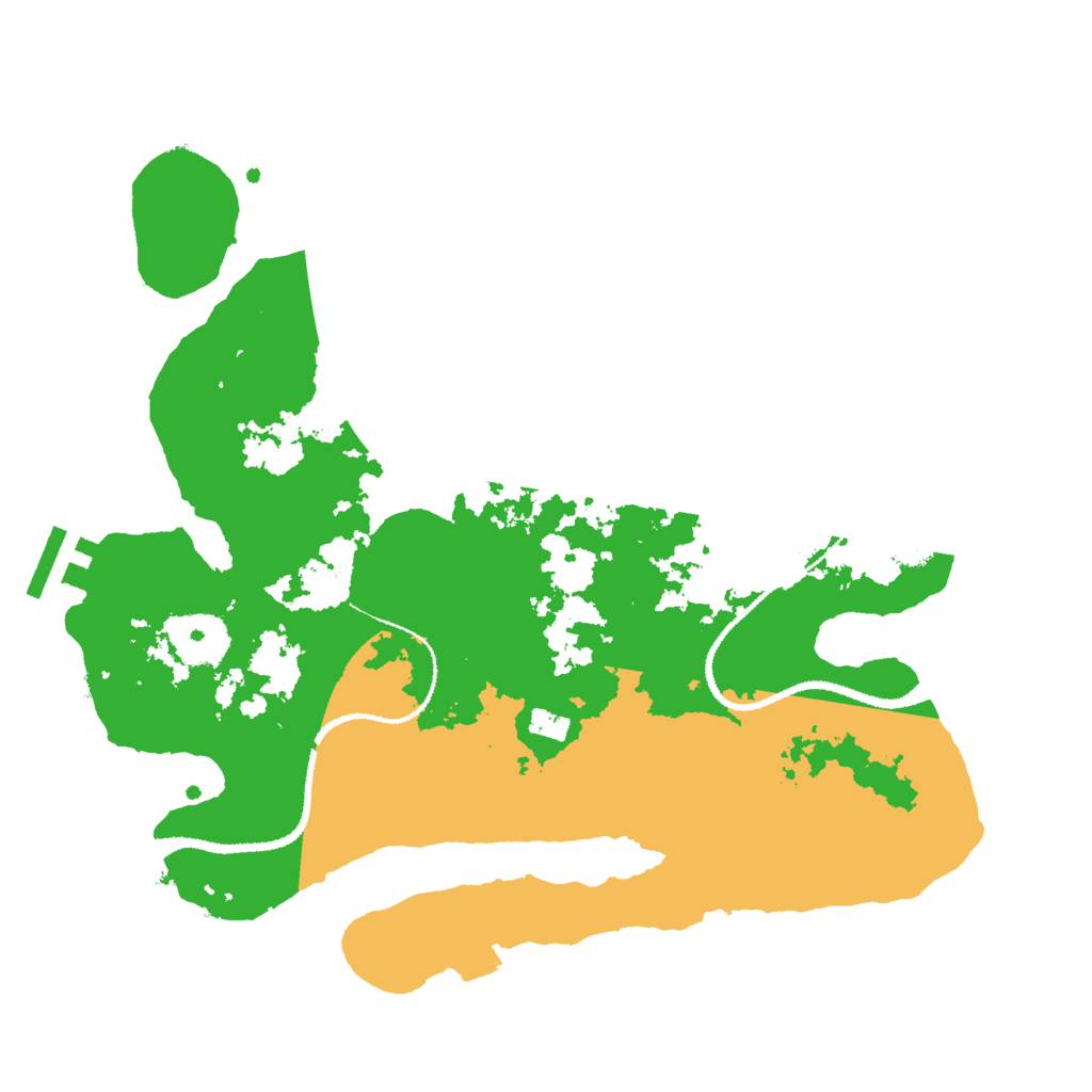 Biome Rust Map: Procedural Map, Size: 3000, Seed: 684173122