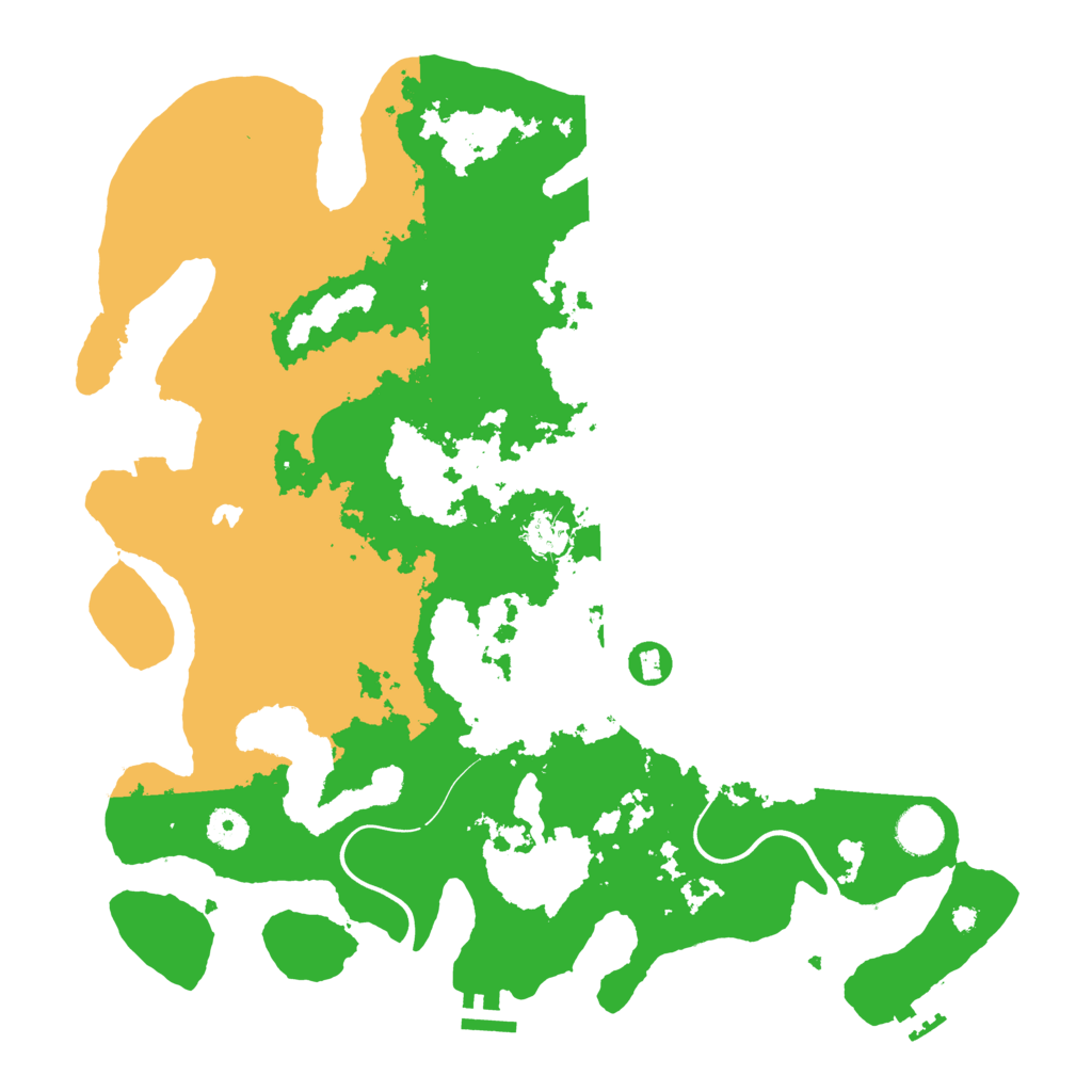 Biome Rust Map: Procedural Map, Size: 4000, Seed: 1888169869