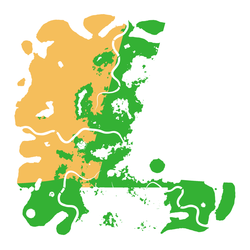 Biome Rust Map: Procedural Map, Size: 4800, Seed: 698128590