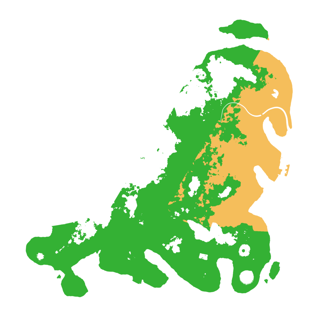 Biome Rust Map: Procedural Map, Size: 4000, Seed: 535093894