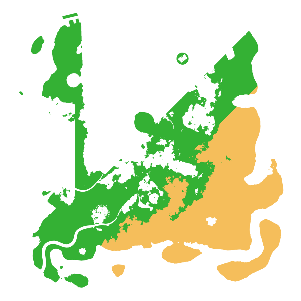 Biome Rust Map: Procedural Map, Size: 4000, Seed: 113702457