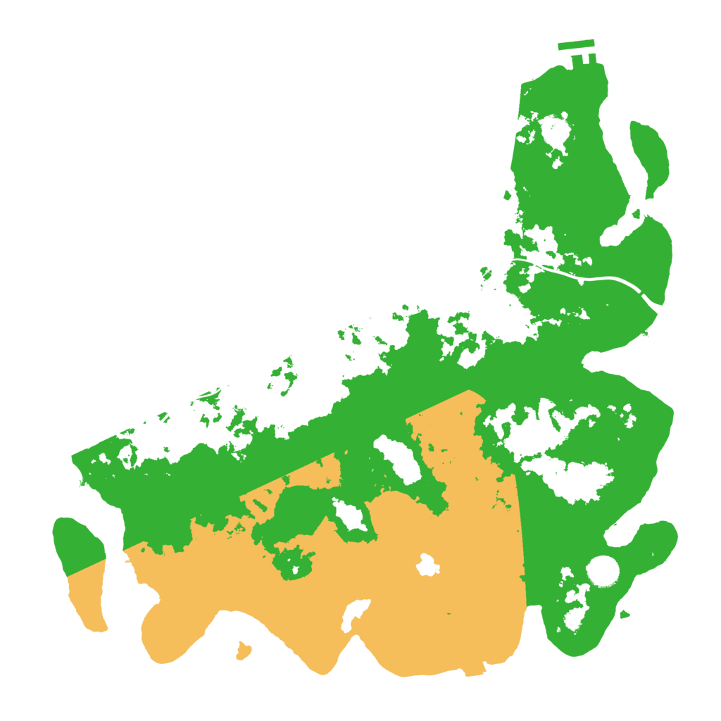 Biome Rust Map: Procedural Map, Size: 4000, Seed: 502893022