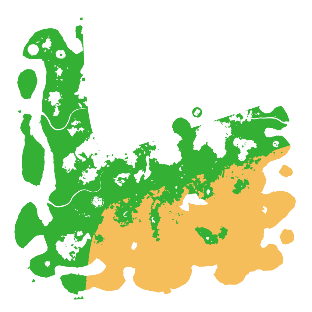 Biome Rust Map: Procedural Map, Size: 5000, Seed: 574839274