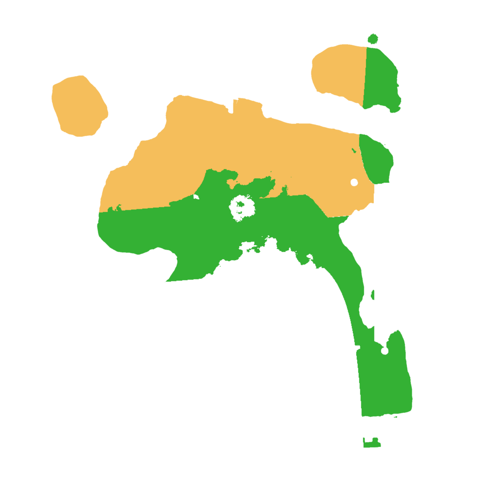 Biome Rust Map: Procedural Map, Size: 2000, Seed: 1548372972