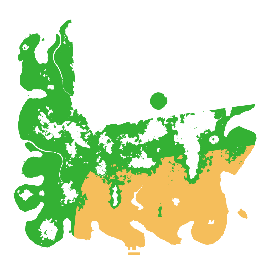 Biome Rust Map: Procedural Map, Size: 4500, Seed: 1910964580