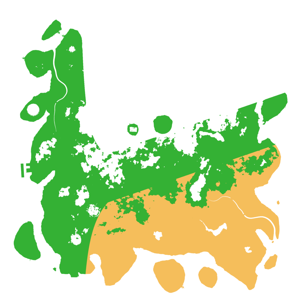 Biome Rust Map: Procedural Map, Size: 4500, Seed: 494890946