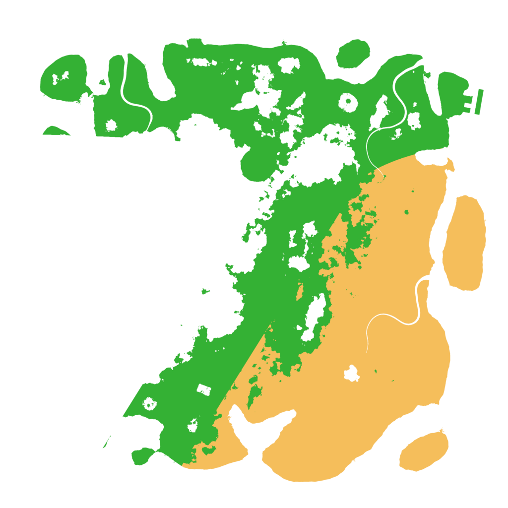 Biome Rust Map: Procedural Map, Size: 4050, Seed: 246628754