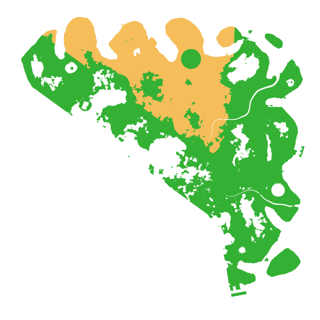 Biome Rust Map: Procedural Map, Size: 4250, Seed: 996527207
