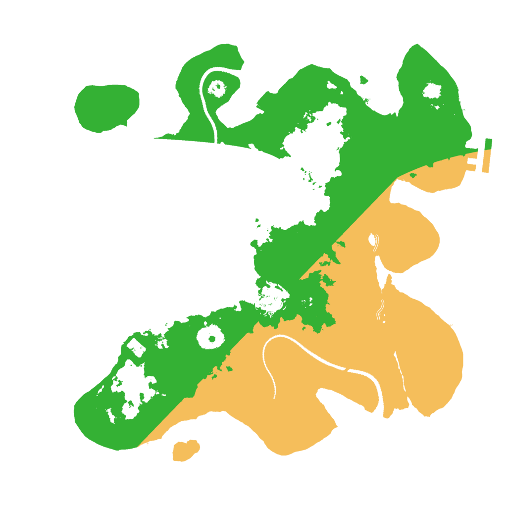 Biome Rust Map: Procedural Map, Size: 3000, Seed: 1312254477