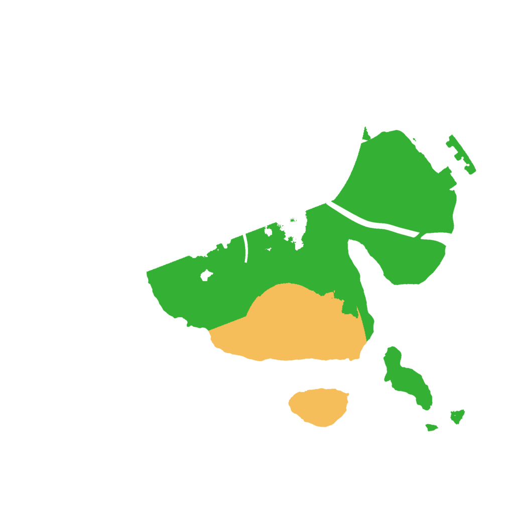 Biome Rust Map: Procedural Map, Size: 1800, Seed: 613912533