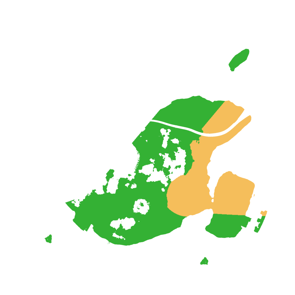 Biome Rust Map: Procedural Map, Size: 1900, Seed: 17