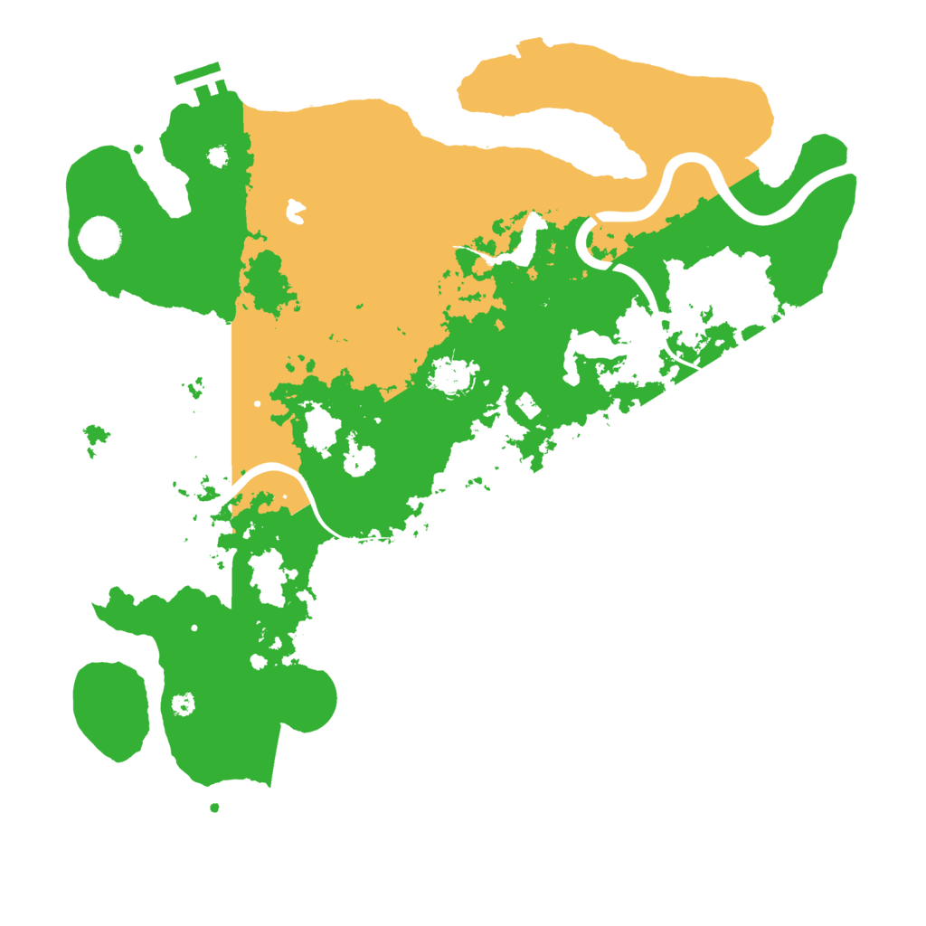 Biome Rust Map: Procedural Map, Size: 4000, Seed: 288751152