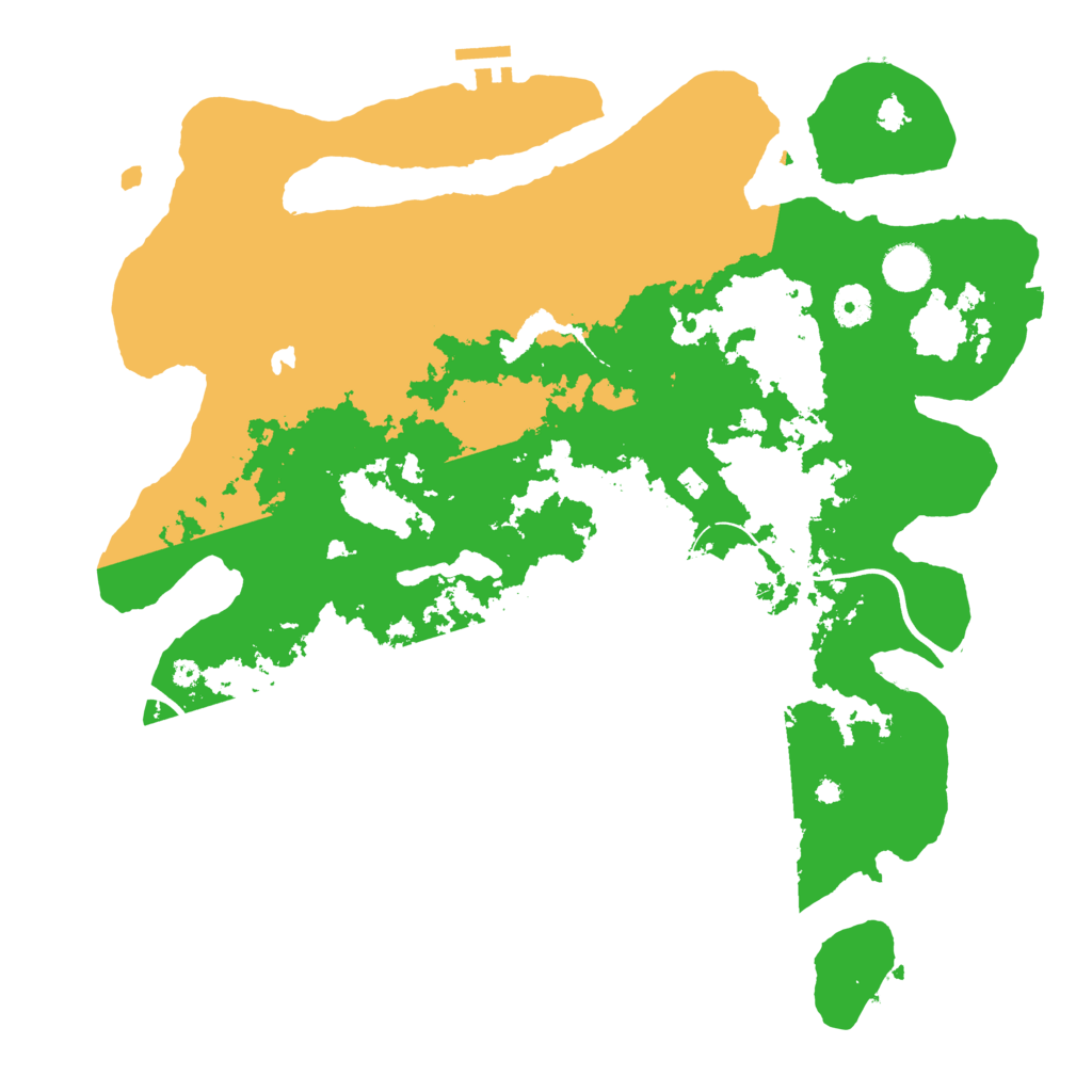 Biome Rust Map: Procedural Map, Size: 4000, Seed: 14445