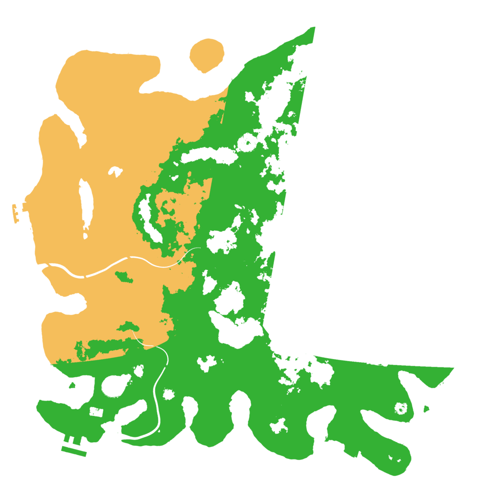 Biome Rust Map: Procedural Map, Size: 4000, Seed: 2002219930