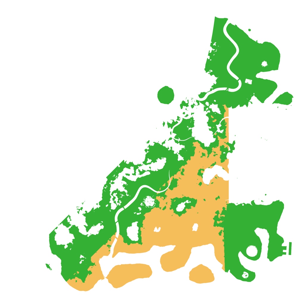 Biome Rust Map: Procedural Map, Size: 4800, Seed: 2033930805