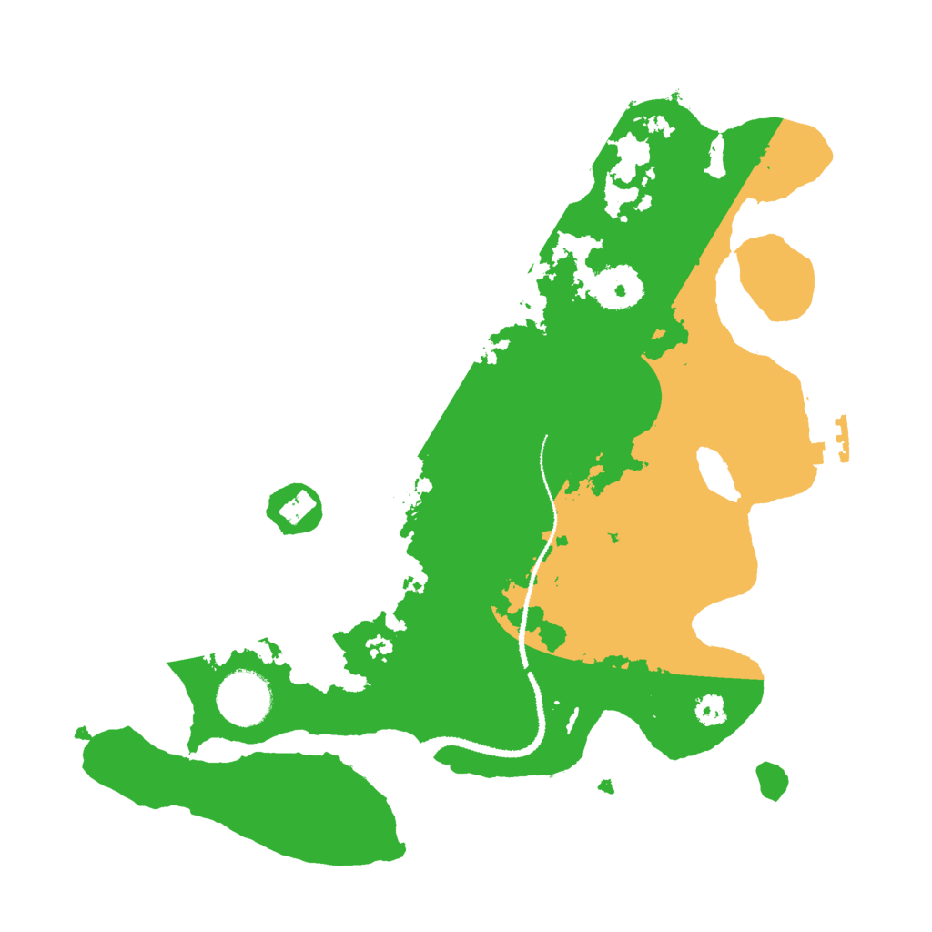 Biome Rust Map: Procedural Map, Size: 3000, Seed: 851816138