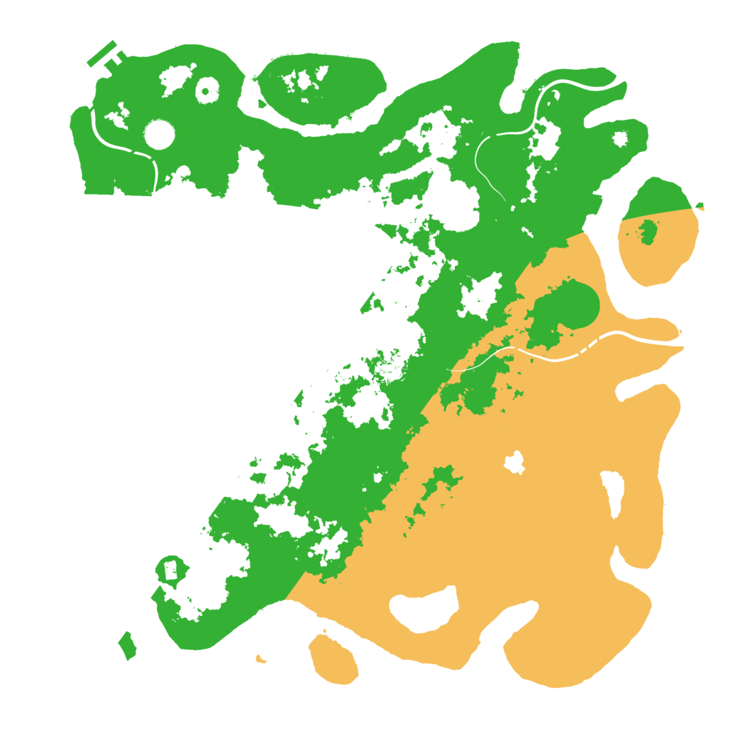 Biome Rust Map: Procedural Map, Size: 4250, Seed: 1403502138