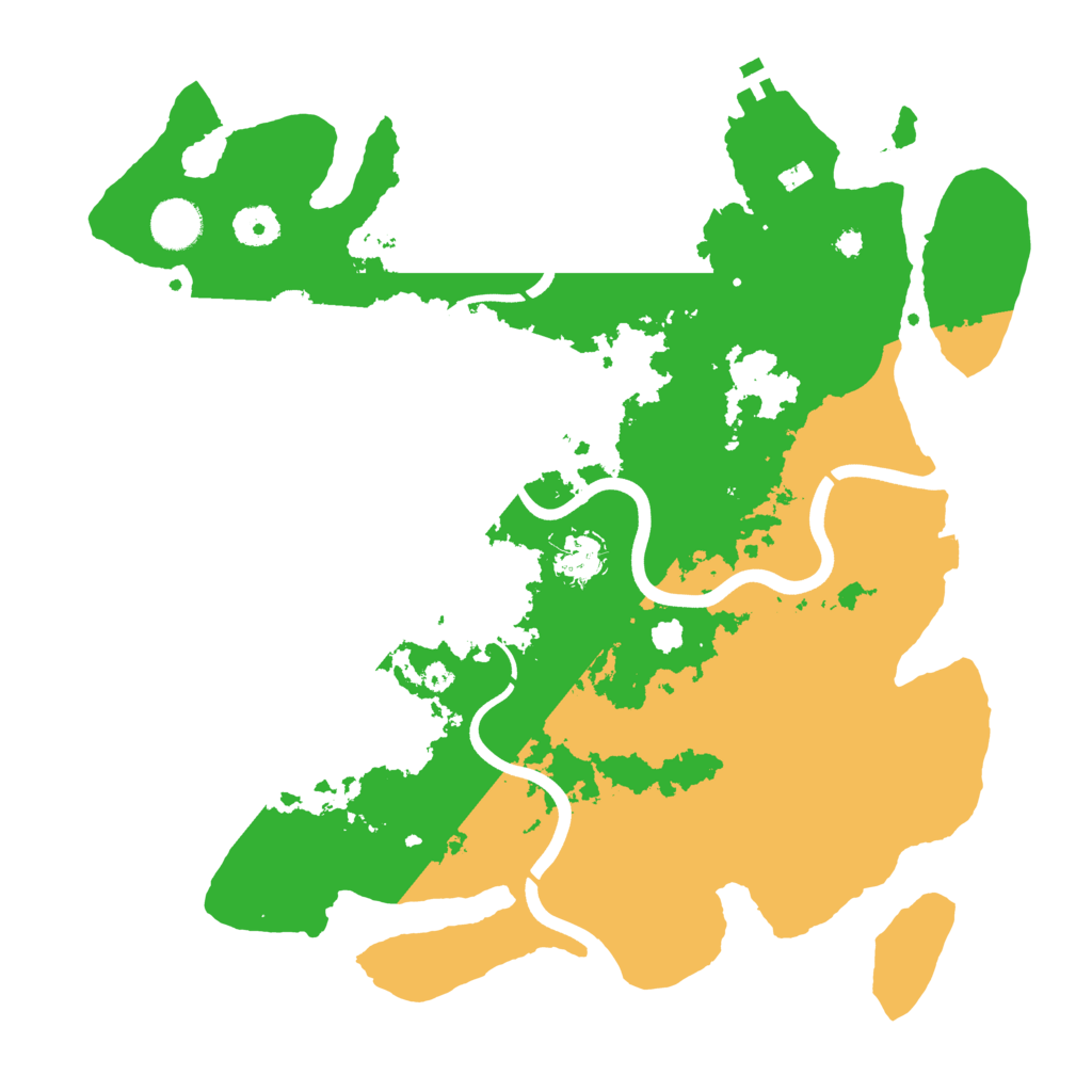 Biome Rust Map: Procedural Map, Size: 3750, Seed: 655532073