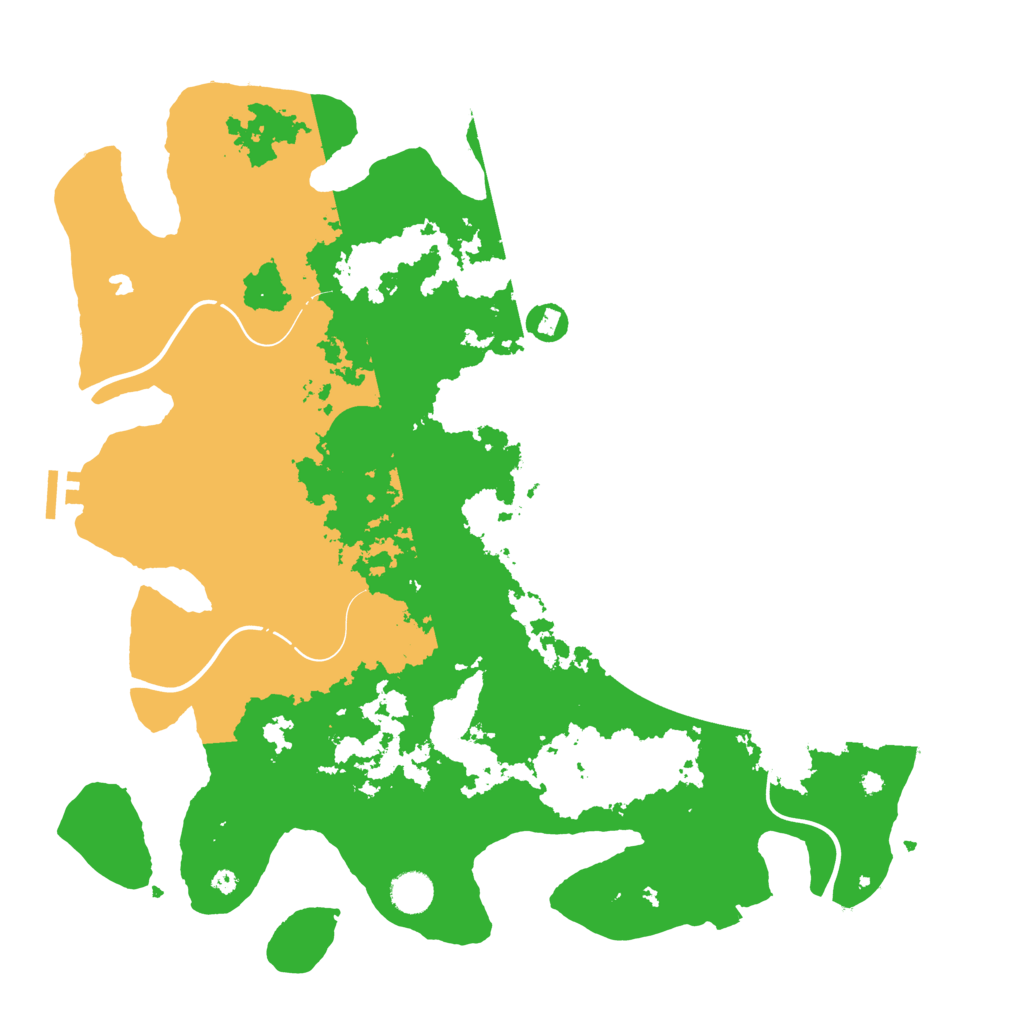 Biome Rust Map: Procedural Map, Size: 4250, Seed: 2079204901