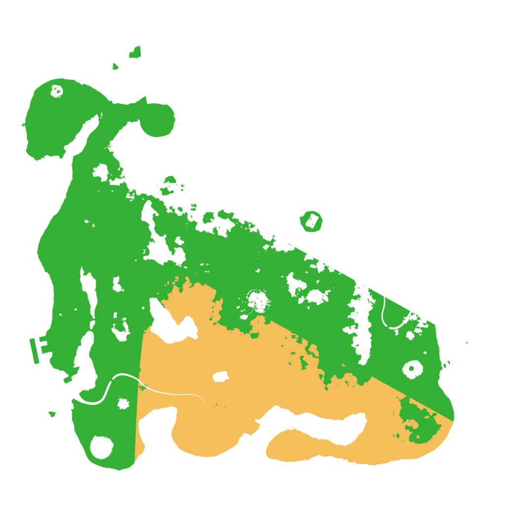 Biome Rust Map: Procedural Map, Size: 4008, Seed: 121315421