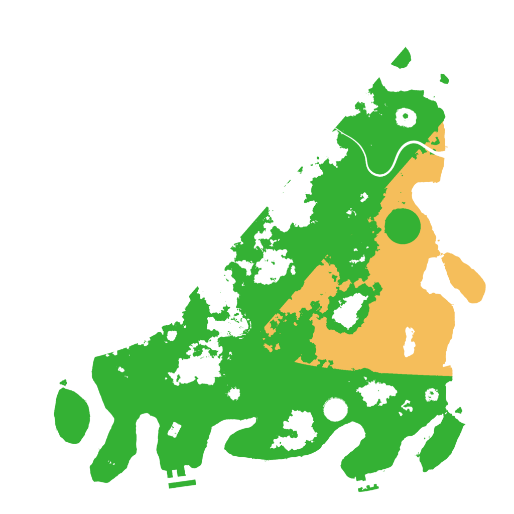 Biome Rust Map: Procedural Map, Size: 3800, Seed: 1002150258