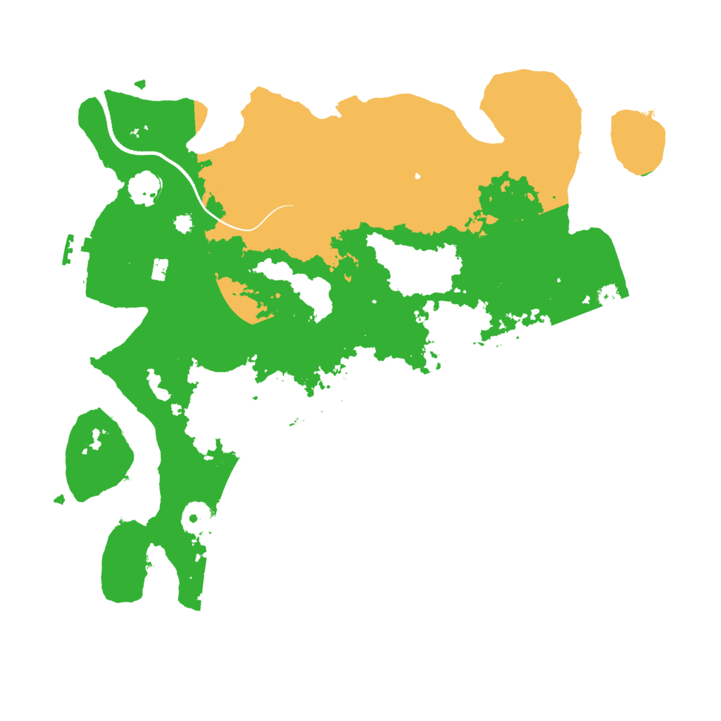 Biome Rust Map: Procedural Map, Size: 3500, Seed: 1462130656