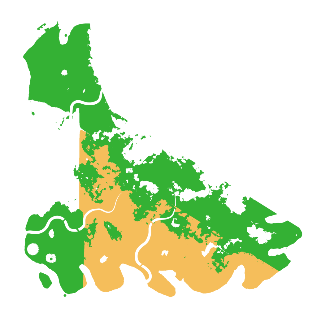 Biome Rust Map: Procedural Map, Size: 4800, Seed: 950388781