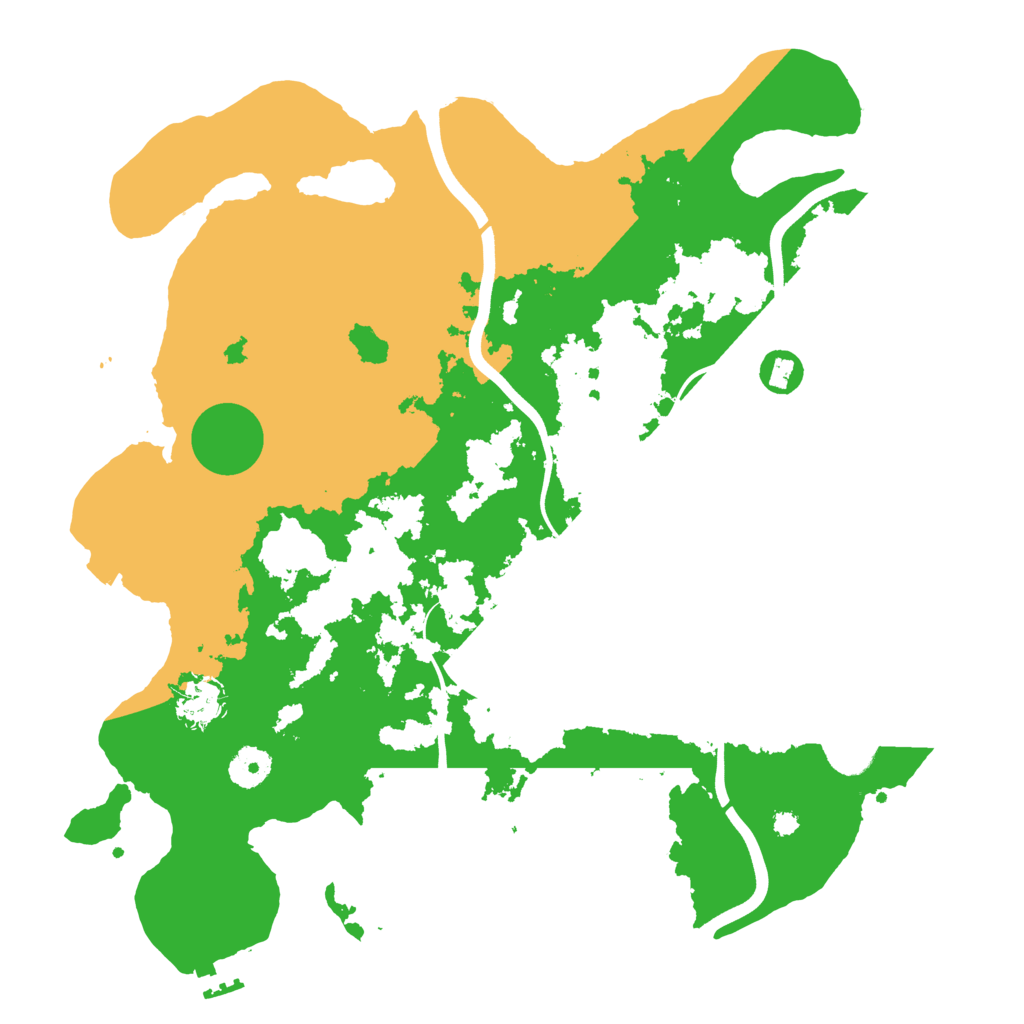 Biome Rust Map: Procedural Map, Size: 3750, Seed: 591721367