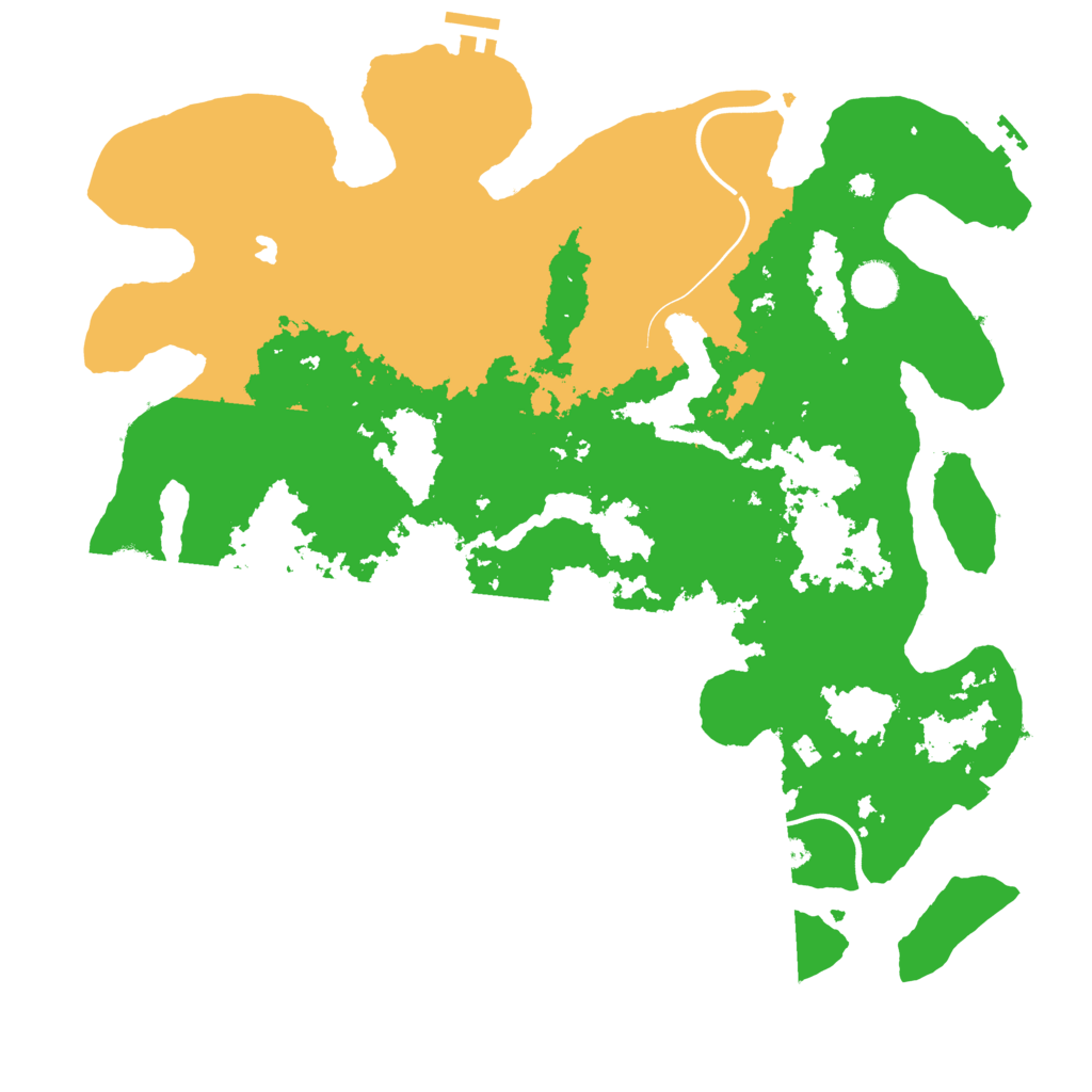 Biome Rust Map: Procedural Map, Size: 4050, Seed: 644020840