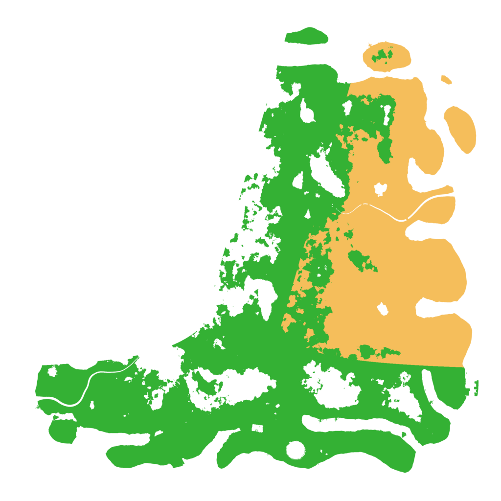 Biome Rust Map: Procedural Map, Size: 4800, Seed: 1833241149