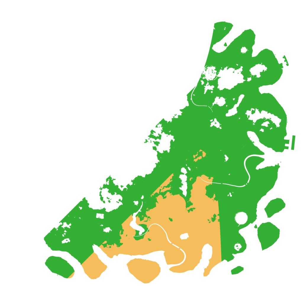 Biome Rust Map: Procedural Map, Size: 4250, Seed: 35060