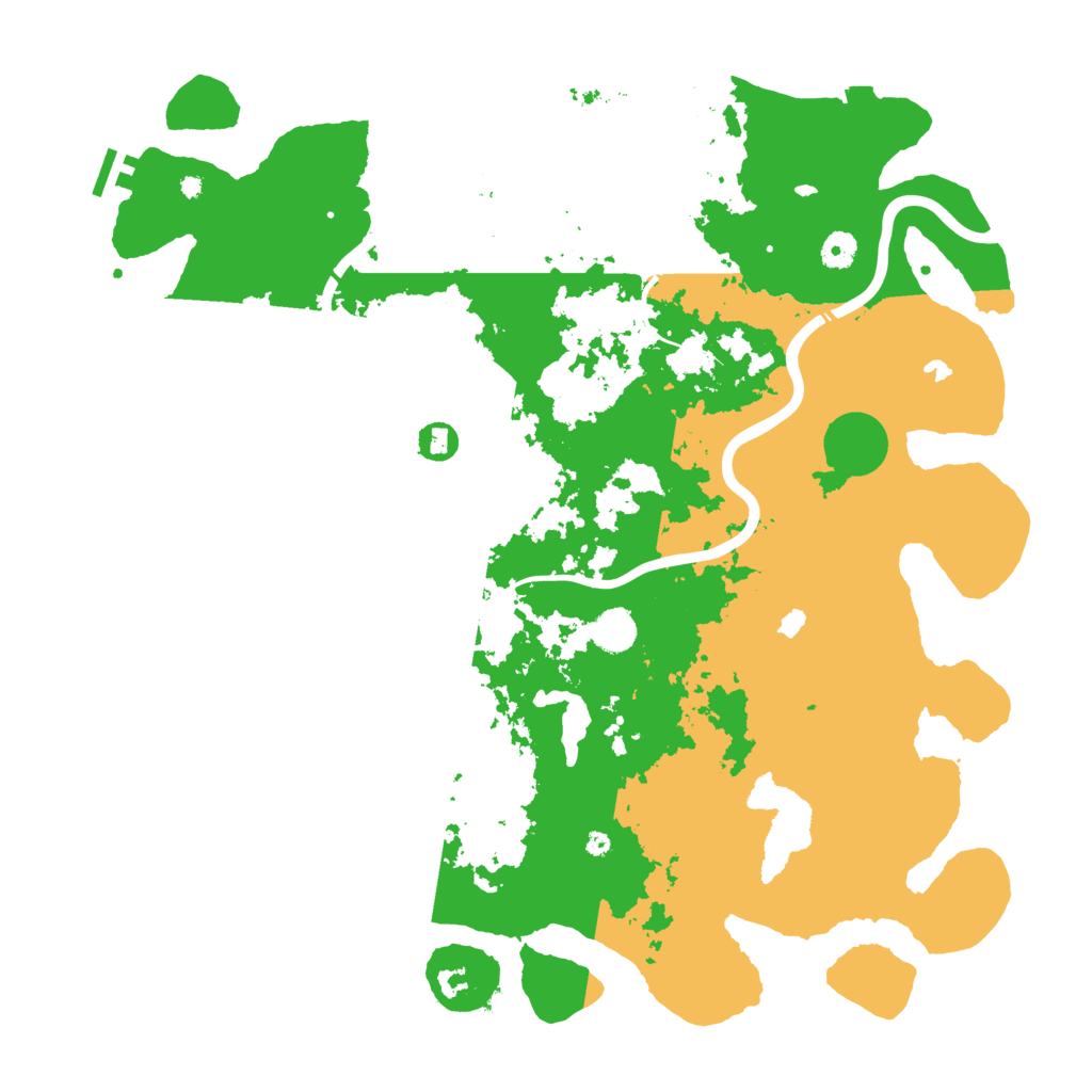 Biome Rust Map: Procedural Map, Size: 4500, Seed: 1688446979